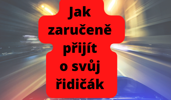 Co hrozí za jízdu bez SPZ